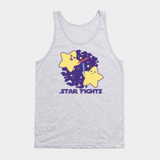 Star Fights // Funny Fighting Stars Twinkle Twinkle Tank Top